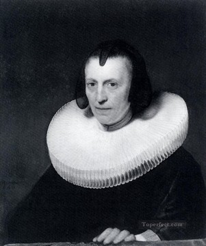  Rembrandt Canvas - Portrait Of Alijdt Adriaensdr Rembrandt